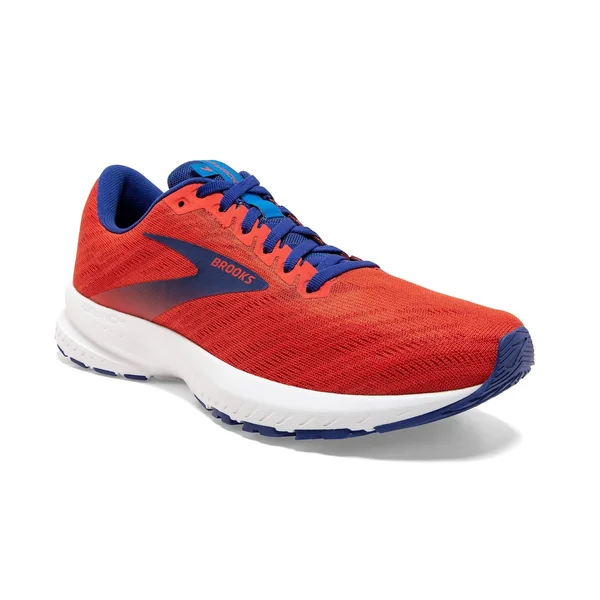 Brooks Men's Launch 7 Running Shoes, Mazarine Red