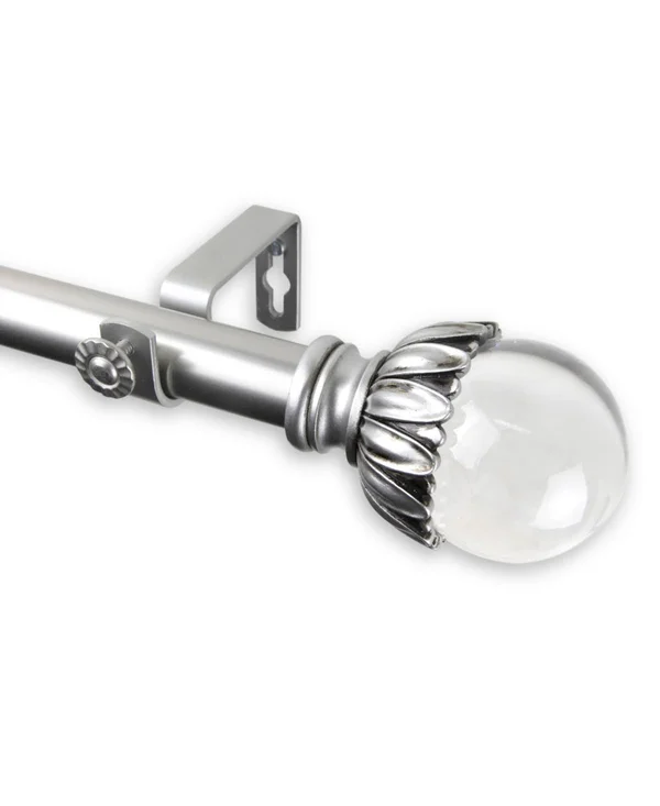 Rod Desyne Pixie Curtain Rod Mahogany