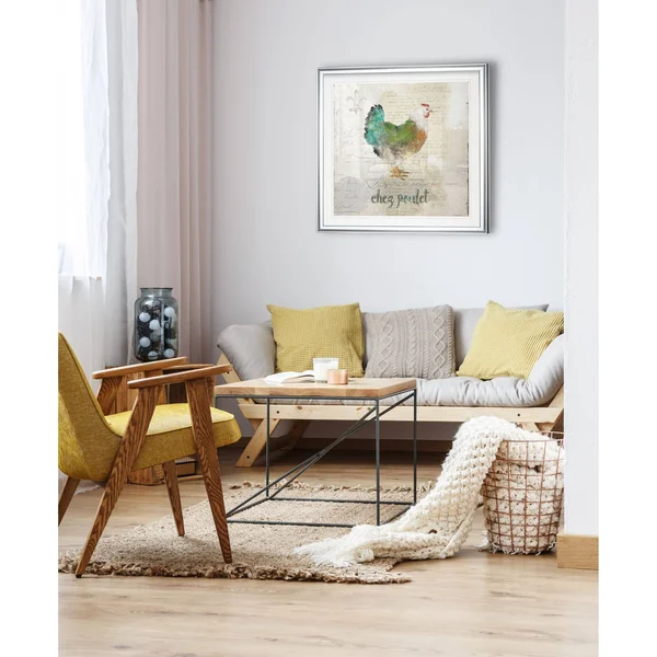 Classic Wash II -Framed Giclee Print - 28 x 28