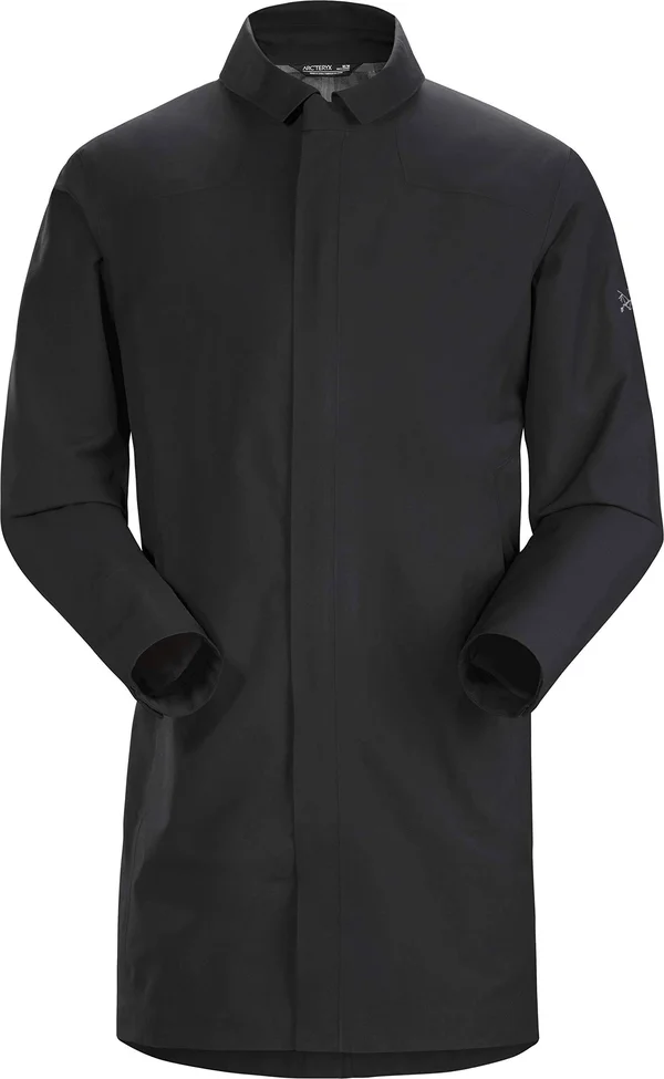 Arc&teryx Keppel Trench Coat Men's (Black II, Small)