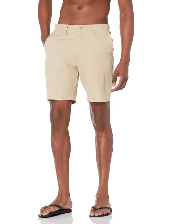 RVCA Back in Hybrid Walk Shorts - Khaki - 30
