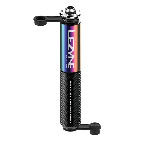 Lezyne - Pocket Drive Pro Pump Neo Metallic, Black