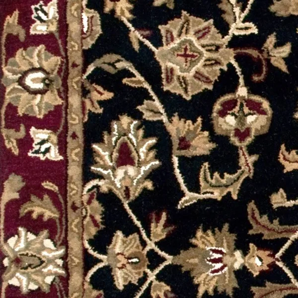 Sareena Black 3& x 5& Hand-Tufted Rug- SE1000