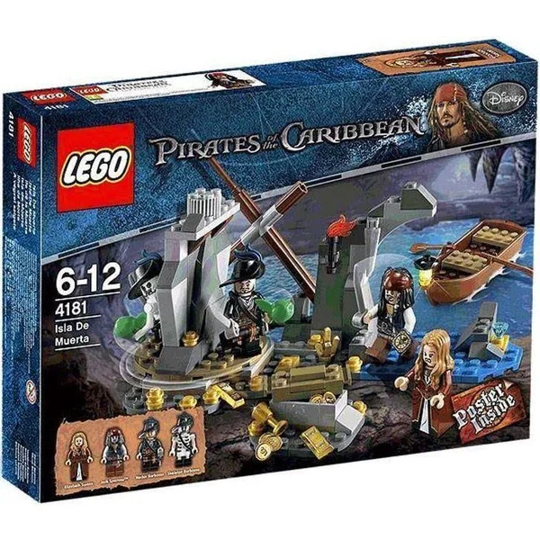 LEGO 4181 Pirates of The Caribbean Isla de Muerta Set