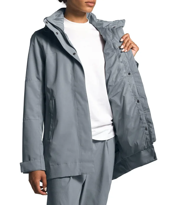 The North Face Women's Westoak City Trench - Large - TNF Black