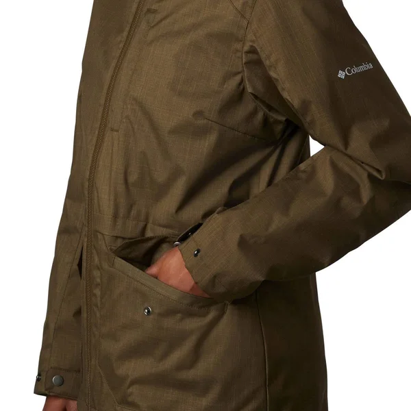 Columbia Mount Erie interchange Jacket S, Olive Green