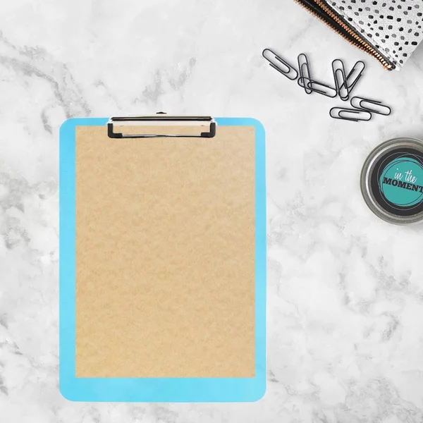 Jam Paper Plastic Clipboards, 9 x 13, Blue, 12/Pack (340926882A), 9 x 13 inches