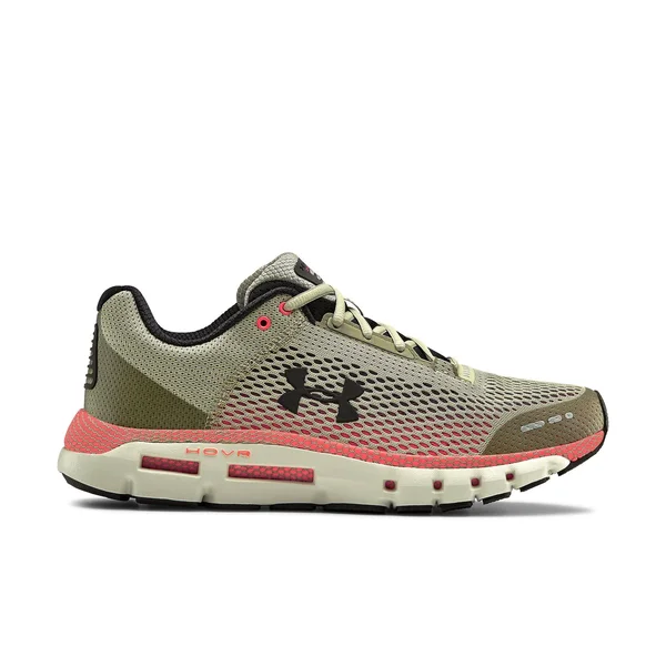 Under Armour Men's HOVR Infinite Running Shoes, Green/Pink