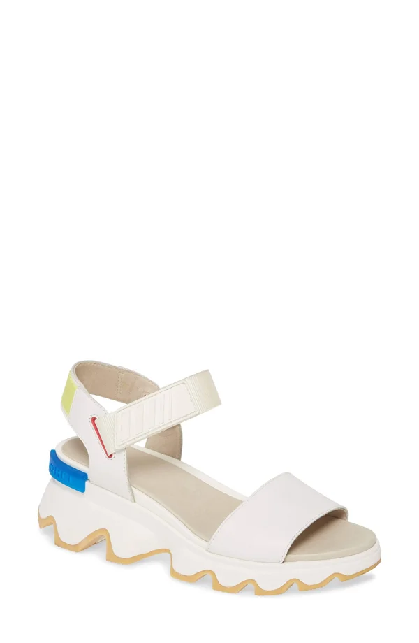 Sorel Women's Kinetic Sandal - 6.5 - Sea Salt