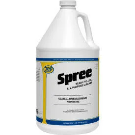 Zep Spree All Purpose Cleaner, Gallon Bottle, 4 Bottles/Case