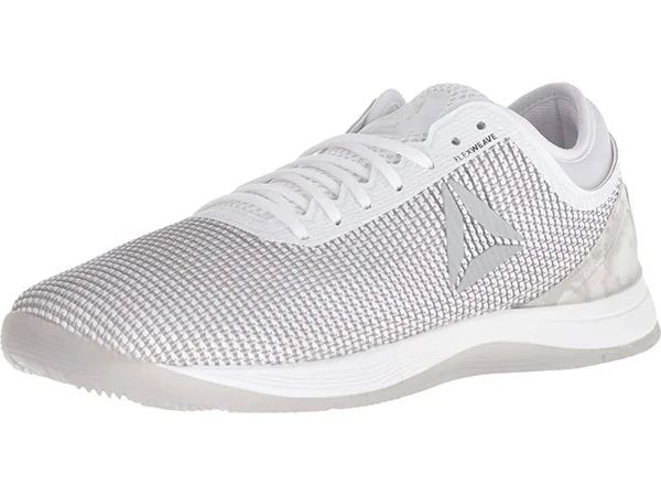 Reebok Crossfit Nano 8.0 Shoe - Men's White/Skull Grey/Silver
