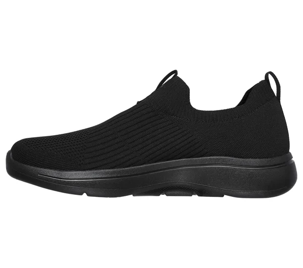 Skechers Men's GOwalk Arch Fit Iconic Slip-On, Black/Black