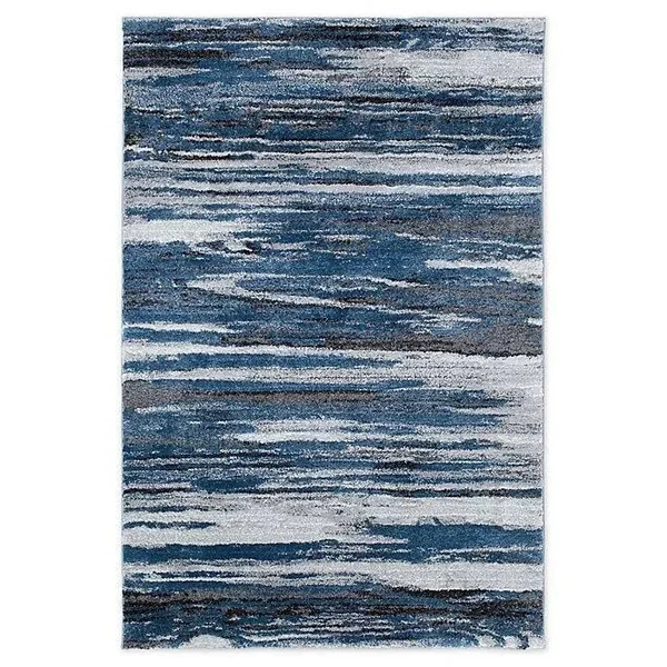 Stillwater 5&3 x 7& Area Rug in Blue/Multi Dark Blue