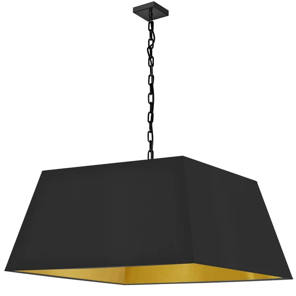 Dainolite MIL-XL-BK-698 Milano - 1 Light X-Large Pendant Matte Black