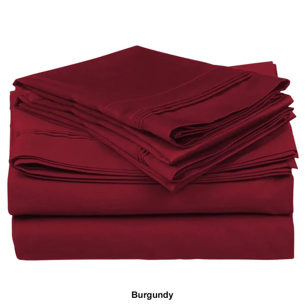 Impressions Egyptian Cotton Solid Sheet Set - Taupe