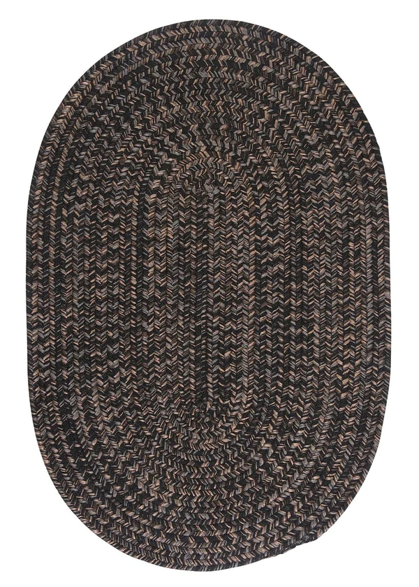 Colonial Mills Hayward Black 2&x3& Oval Rug