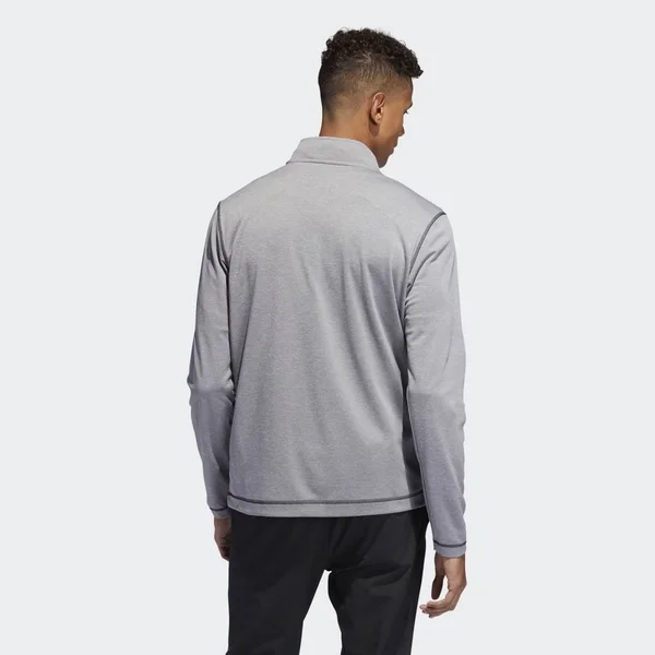 Adidas UV Protection 1/4 Zip Sweatshirt Men's, Size: Large, Grey