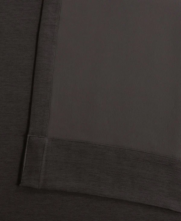 Exclusive Fabrics Bellino Grey Blackout Curtain PANEL - 96 Inches