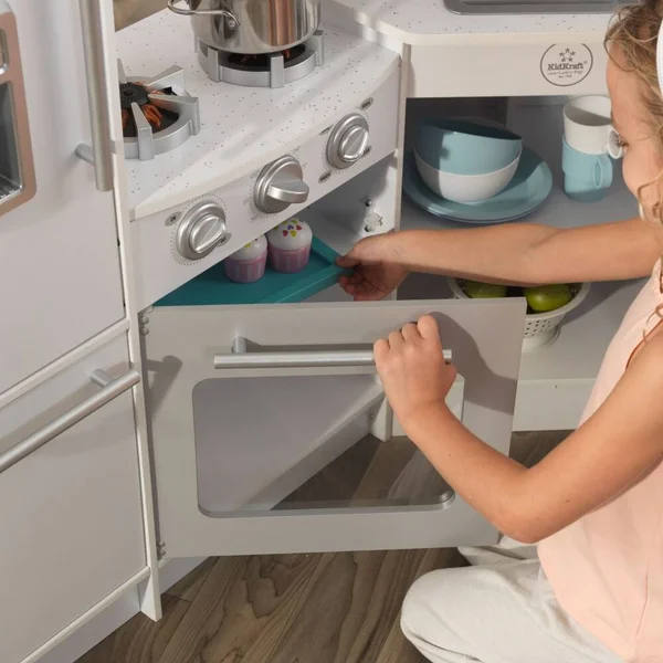 Kidkraft Ultimate Corner Play Kitchen Set White
