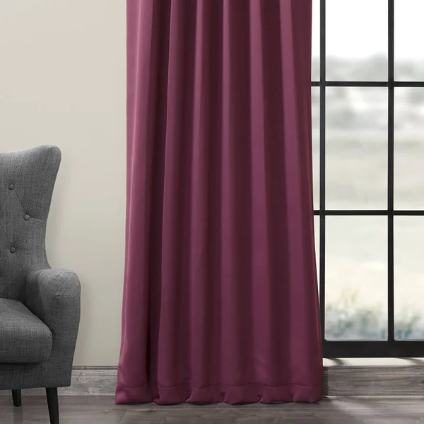 Aubergine Blackout Curtain
