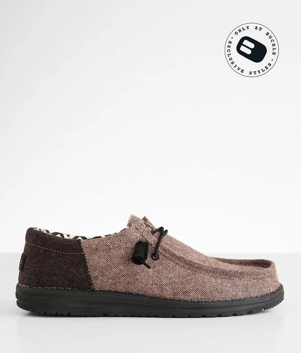 Hey Dude Wally Funk Shoe - Red/Brown US 14 - Men's