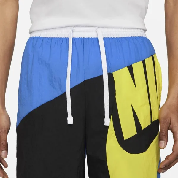Nike Men's Dri-Fit Throwback Futura Basketball Shorts, XXL, Blue