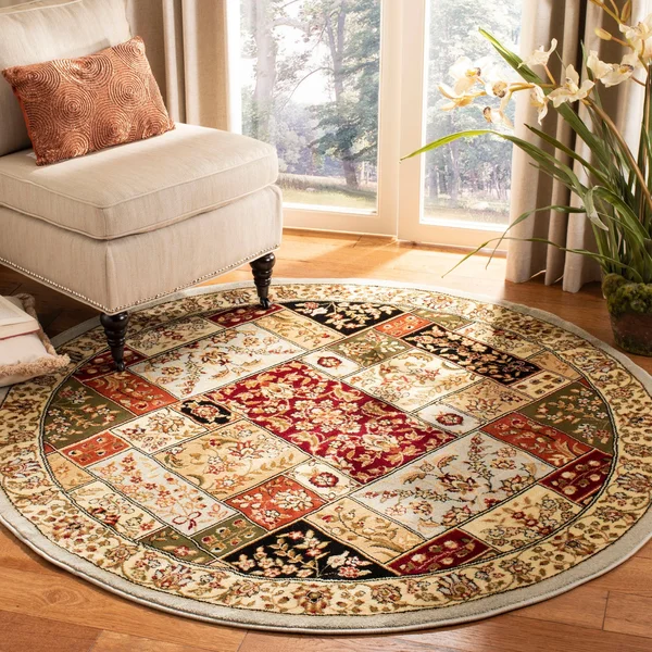 Safavieh Lyndhurst LNH318A Multi/Ivory 8& x 11& Area Rug