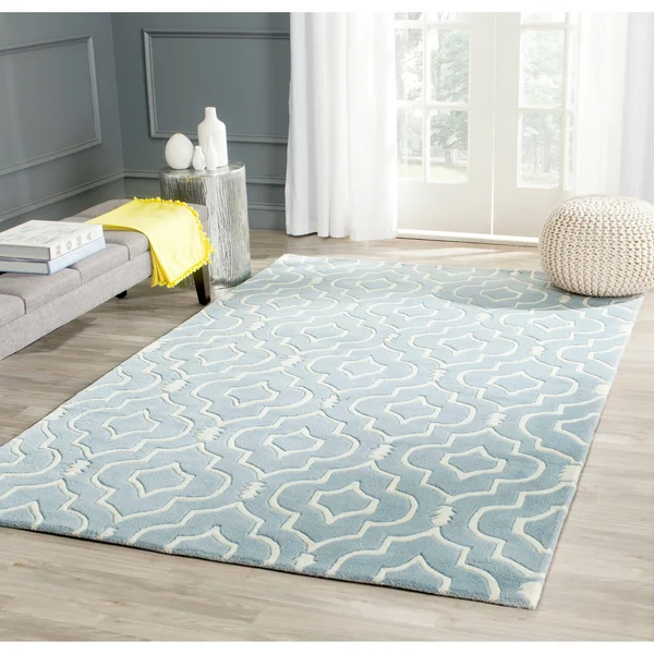 Safavieh 3& x 5& Chatham CHT736E Grey, Ivory Rug