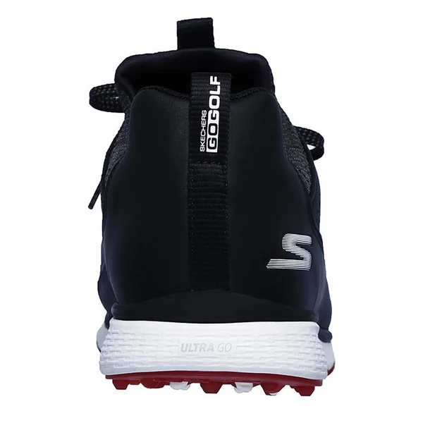 Skechers Go Golf Mojo Elite Spikeless Golf Shoes - Black/Red 8 Medium
