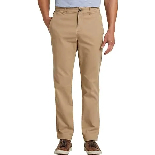 Joseph Abboud Men's Tan Modern Fit Chino - Size: 46W x 32L