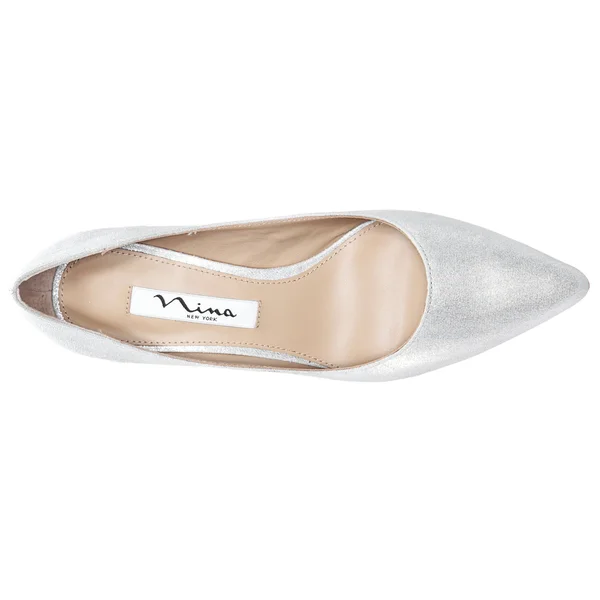 Nina Nina60 Pointed Toe Pumps 777 - True Silver