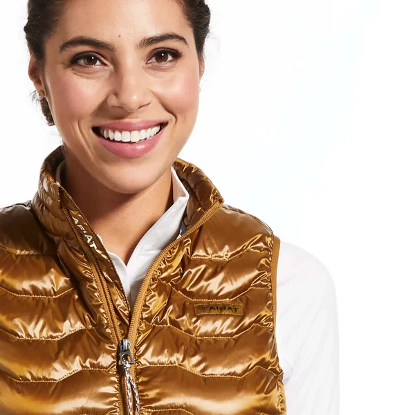 Ariat Women's Bronze Brown Ideal 3.0 Down Vest