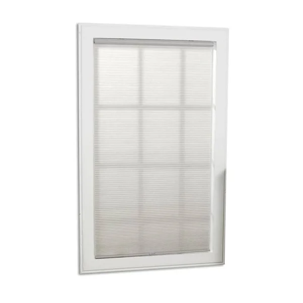 Allen + Roth 47-in x 72-in Gray Light Filtering Cordless Cellular Shade Polyester, CCLFLG470720