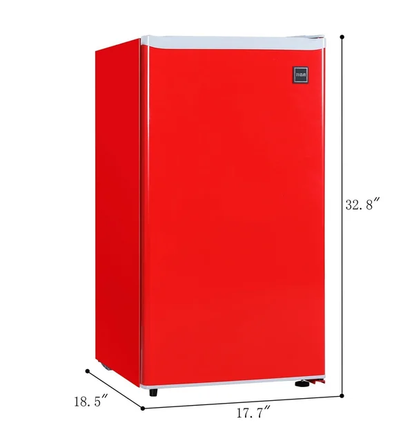 RCA 3.2 Cu ft Single Door Mini Fridge RFR320 in Red