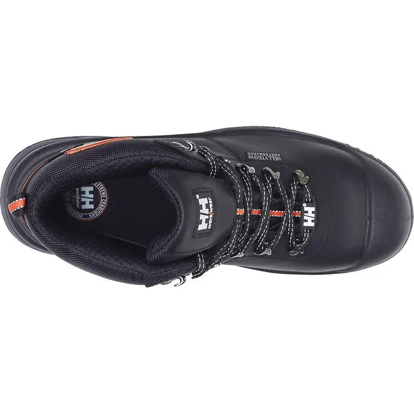 Helly Hansen Chelsea Safety Boot 78250, Black, Orange, UK 12 - EU 47 - US 13
