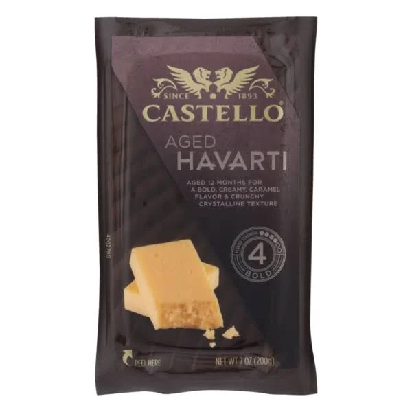 Castello Cheese, Havarti, Aged - 7 oz