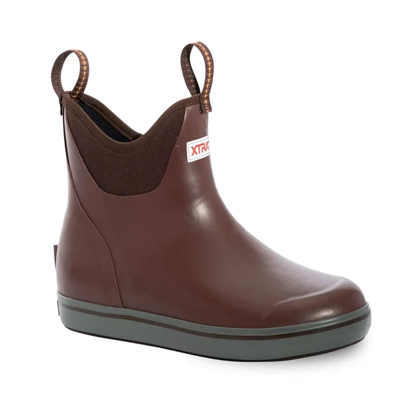 Xtratuf Men's 6 in Ankle Deck Boot Maroon - 13