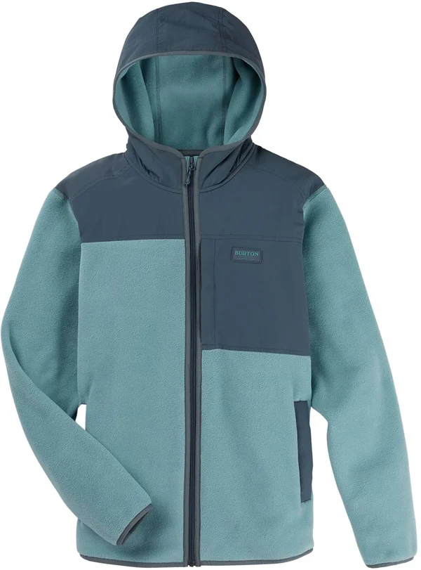 Burton Men's Hearth Full-Zip Hooded Fleece S