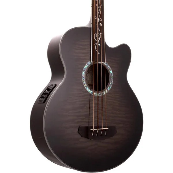 Michael Kelly Dragonfly 4 Fretless Acoustic-Electric Bass Smoke Burst