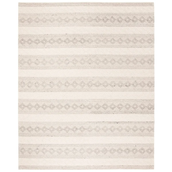 Safavieh Natura NAT750F 5& x 8& Grey, Ivory Rug