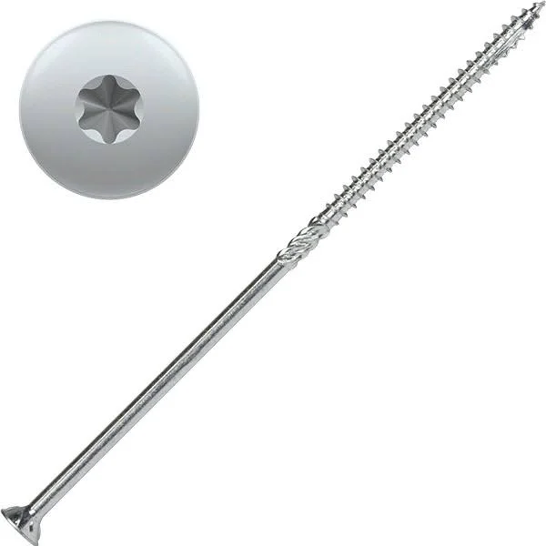 Screw Products Axis #10 Interior STRUCTURAL Wood Screw - 5 lbs - 6x22