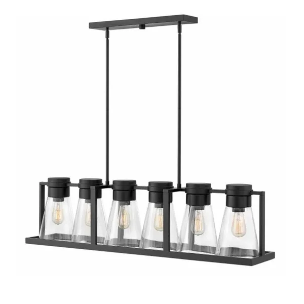 Hinkley Lighting 63306BN-CL Refinery Brushed Nickel Linear Chandelier