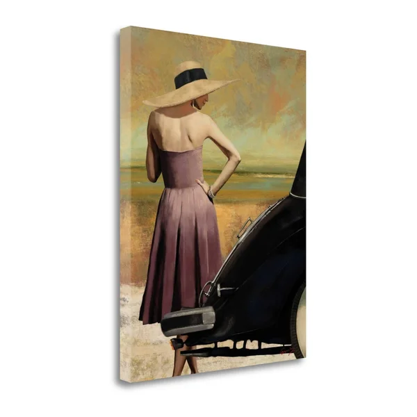 Tangletown Fine Art The Getaway I by Eric Yang, Giclee Print on Gallery Wrap Canvas, 35x22x46x22