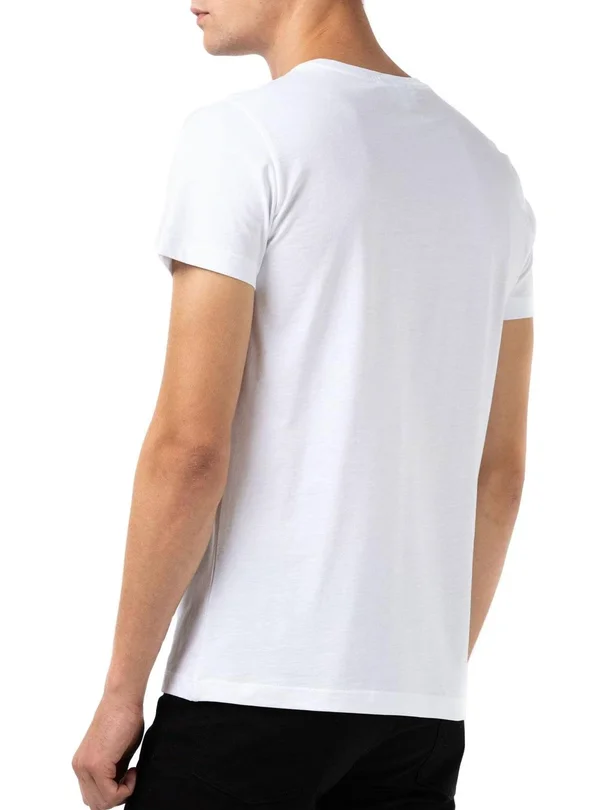 Lacoste Crew Neck T Shirt White