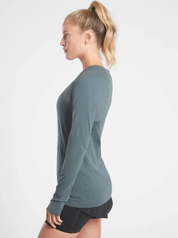 Athleta Women's Momentum Top Bali Green Size Xs