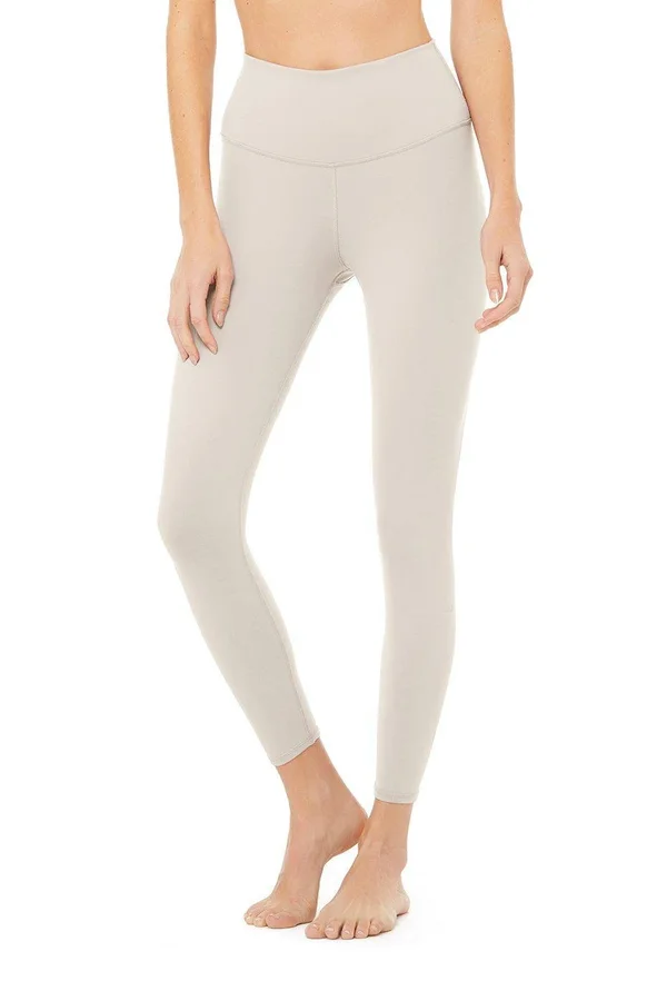 7/8 High-waist Airbrush Legging - Bone