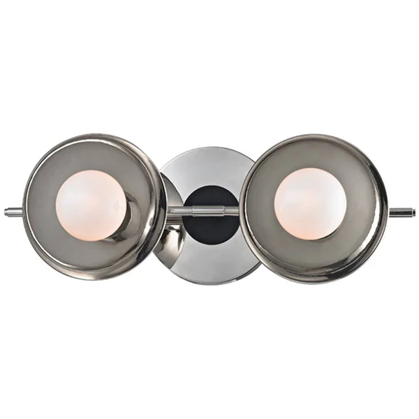 Hudson Valley 9802-AGB Julien 2 Light Bath Bracket - Aged Brass