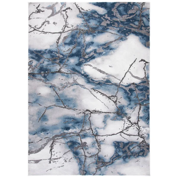 Safavieh Craft Rug Collection CFT877G - Grey - Silver - 8& x 8& Square
