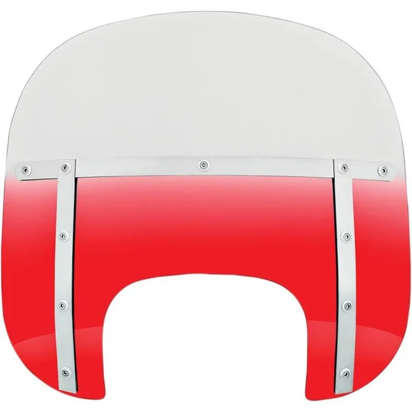 Memphis Shades Black 15 in. Memphis Fats Windshield - MEM6101