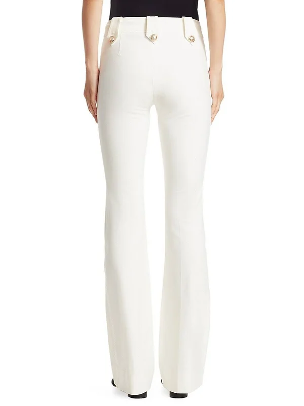 Derek Lam 10 Crosby Women's Robertson Flare Pants - Midnight Blue - Size 0